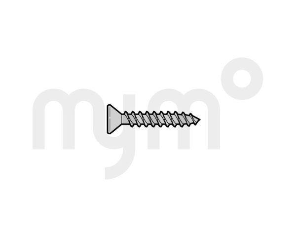Tornillo para madera aglomerada galvanizado de Hörmann 3040572