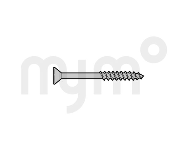 Tornillo avellanado 5 × 12 Meplast de Hörmann 3041063