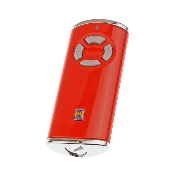 Mando Hörmann de 4 pulsadores - Emisor manual 868 mhz en rojo con protección contra copias - 436756
