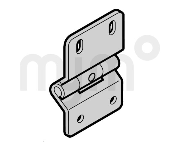 Bisagra Tipo 2 Premium, RAL 9002 de Hörmann 4016310