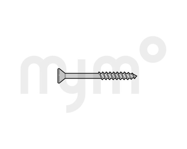 Tornillo avellanado Homplast con cruz de Hörmann 3041061
