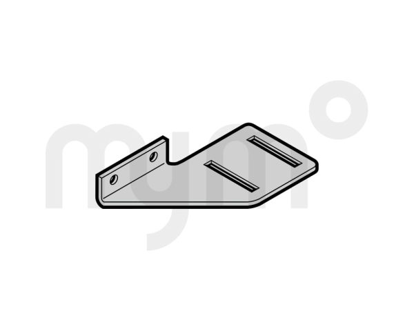 Soporte para bisagra portapolea, RC2. Guía H, L, N = LZ > 5001 mm galvanizada derecha de Hörmann
