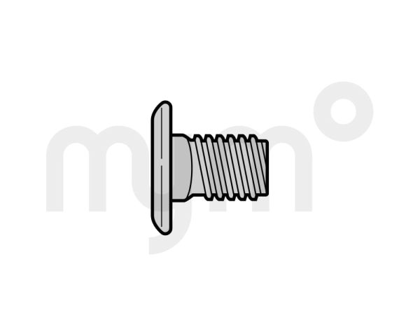 Tornillo de cabeza plana M8 × 13 con cuello cuadrado de Hörmann