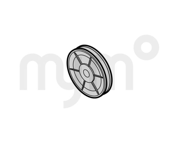Polea de inversión del cable, Ø 78 mm de Hörmann