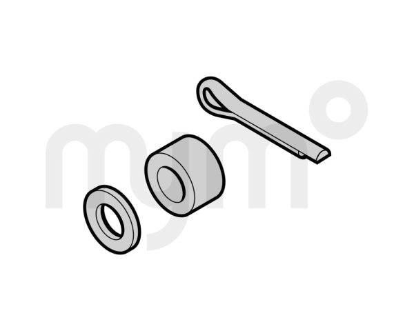 Set: anillo distanciador (1 unidad), guías N, L, BL, H de Hörmann