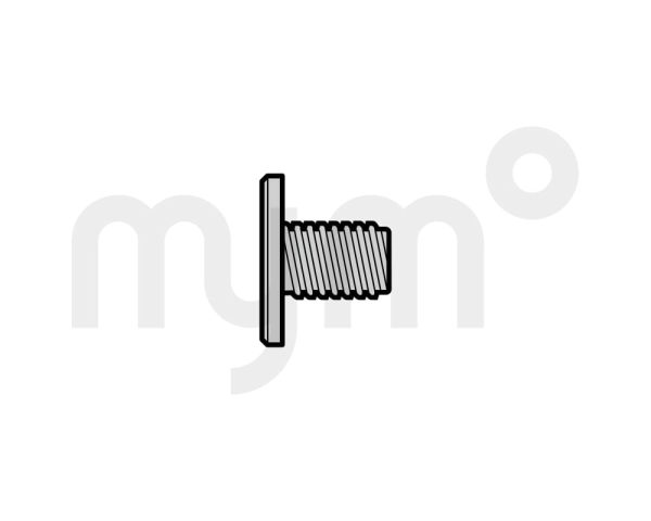Tornillo de cabeza plana M5 × 10 de Hörmann
