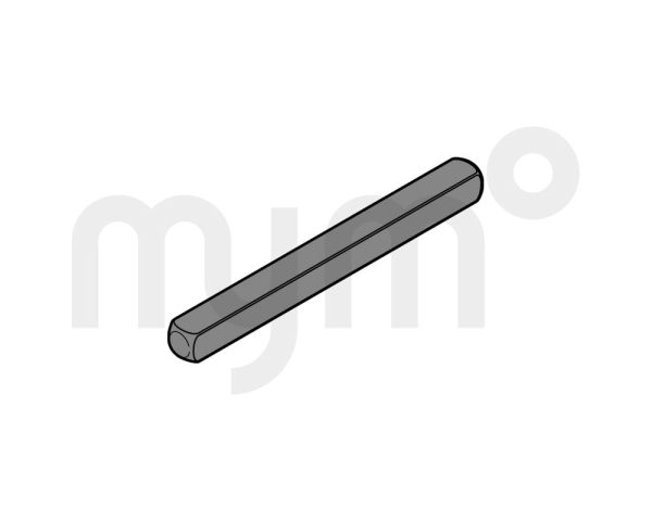 Pasador rectangular L = 70, TS 42 – 51 para juego de manillería man./pomo Puerta peatonal incorporada y puerta peatonal lateral, tipo de perfil 1 + 2 de Hörmann