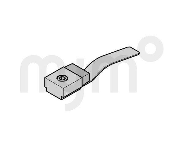 Set: limitador de apertura TS 33 / 41 para puerta peatonal incorporada con borne de pinza de Hörmann