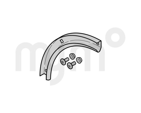Set: Curva de carril-guía 90° de Hörmann
