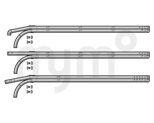 Carril-guía horizontal de Hörmann