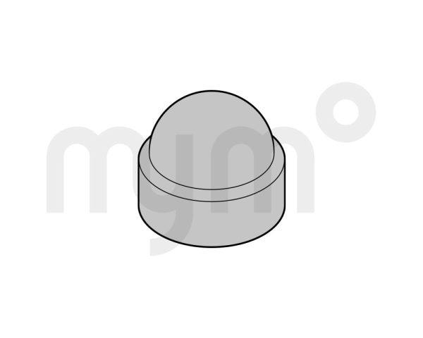 Tapa protectora para cabezas de tornillos Premium, RAL 9002 Ancho de llave 10 (50 ×) de Hörmann