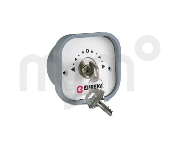 SELECTOR DE LLAVE DE EMPOTRAR DE 2 CONTACTOS ERREKA LSELE-002