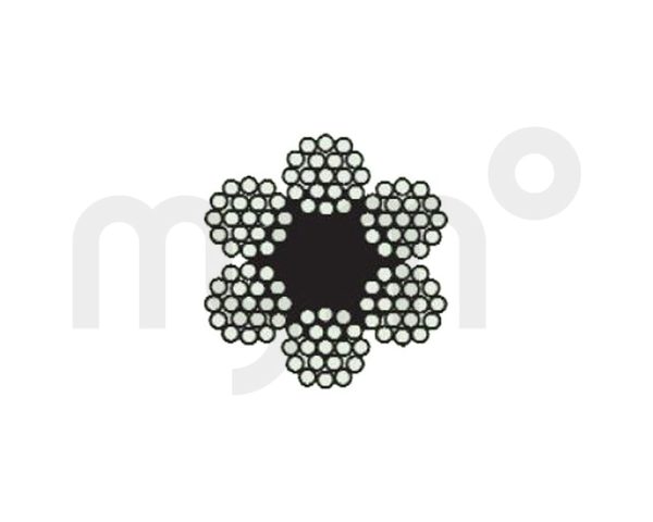 CABLE D.8 GALVAN. 6x19+1 - 30001006