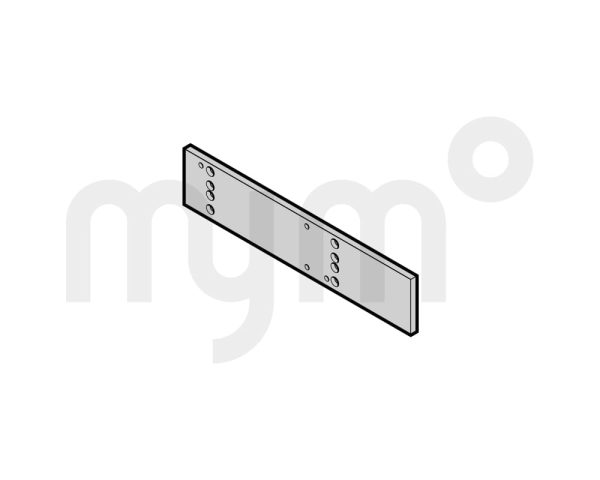 Placa base de cierrapuertas para TS 4000 / 5000 con set de fijación para puerta peatonal incorporada de Hörmann 3021165