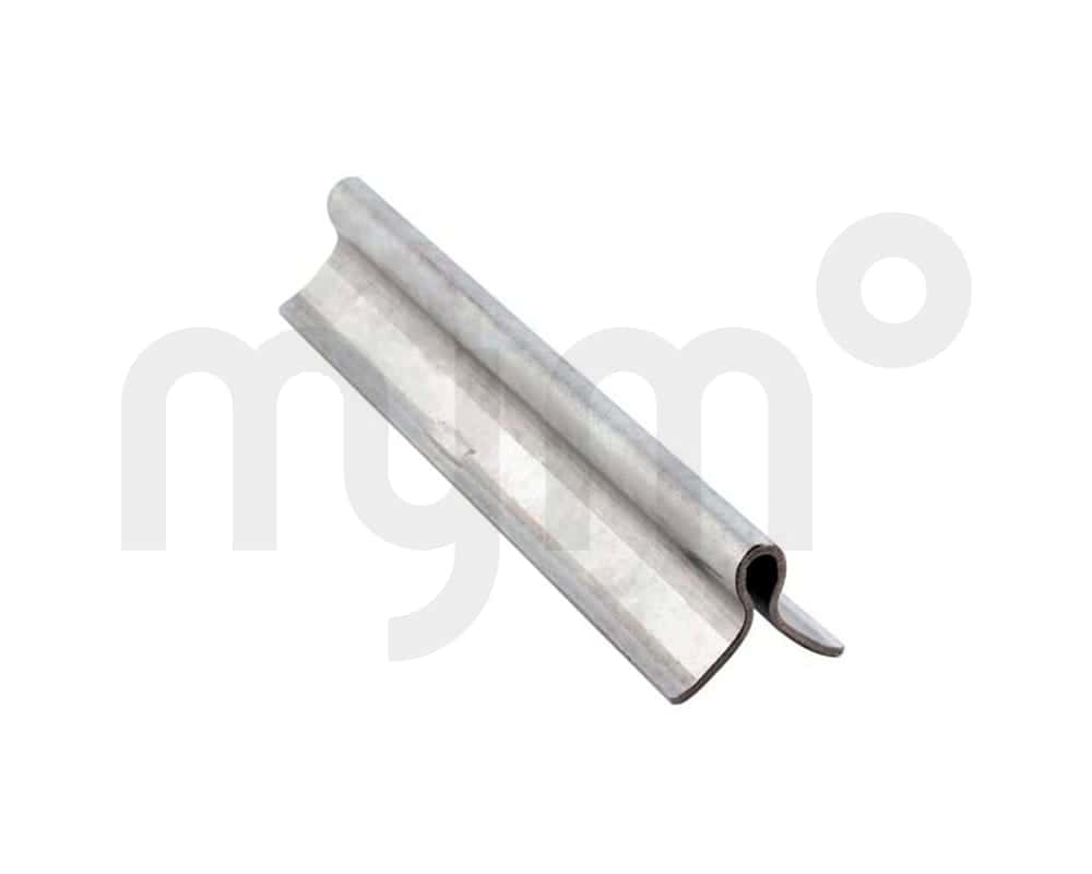 CARRIL INOX 304L Empotrar Mariposa U20 mm (3 MT) 30620013