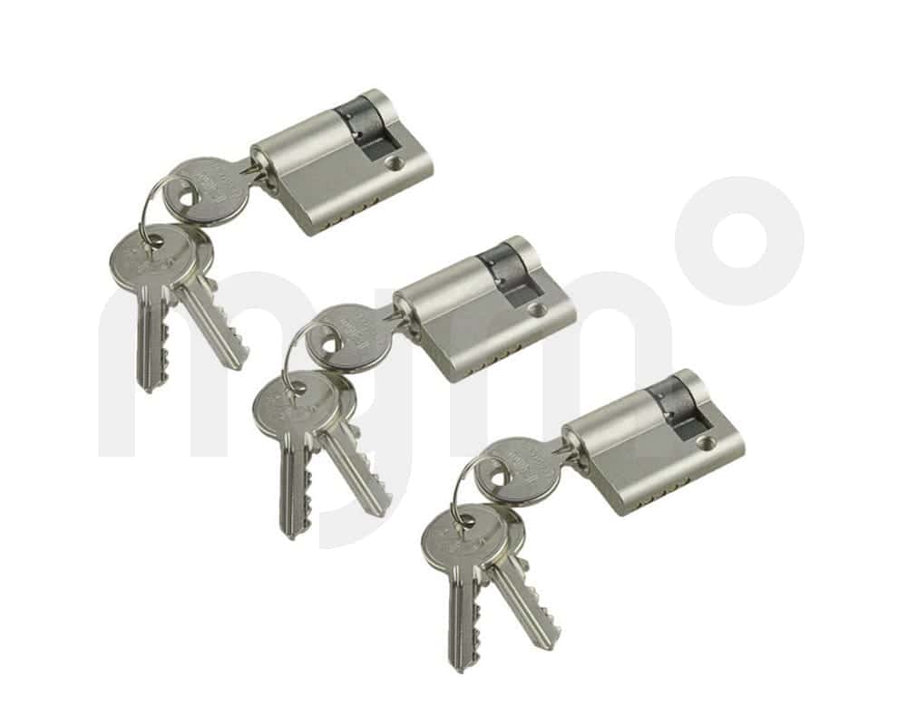 Bombines de semicilindro de llaves idénticas 3 ud. de Hörmann 436121