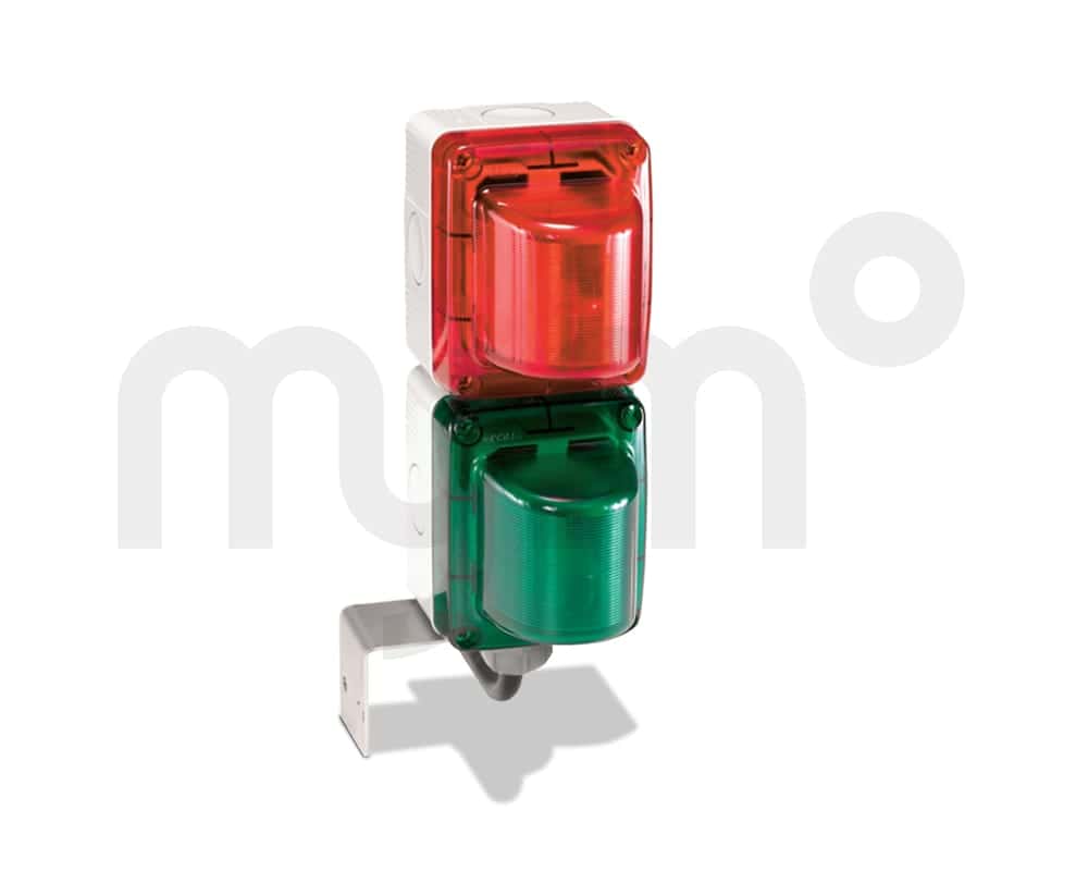 SEMÁFORO PEQUEÑO 2 COLORES ROJO/VERDE ERREKA L LSD
