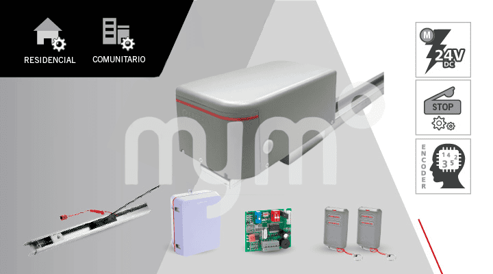 KIT MOTOR ERREKA MAXI PARA PUERTA SECCIONAL DE HASTA 18M2 ( GUIA 4,4M )