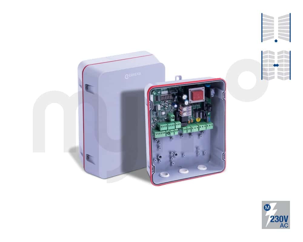 CUADRO DE MANIOBRAS ERREKA VIVO-M204 PARA PUERTAS BATIENTES, PUERTAS DE LIBRO Y PUERTAS BASCULANTES