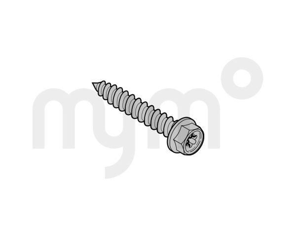 Tornillo hexagonal para chapa A6, 5X52 de Hörmann 3095138