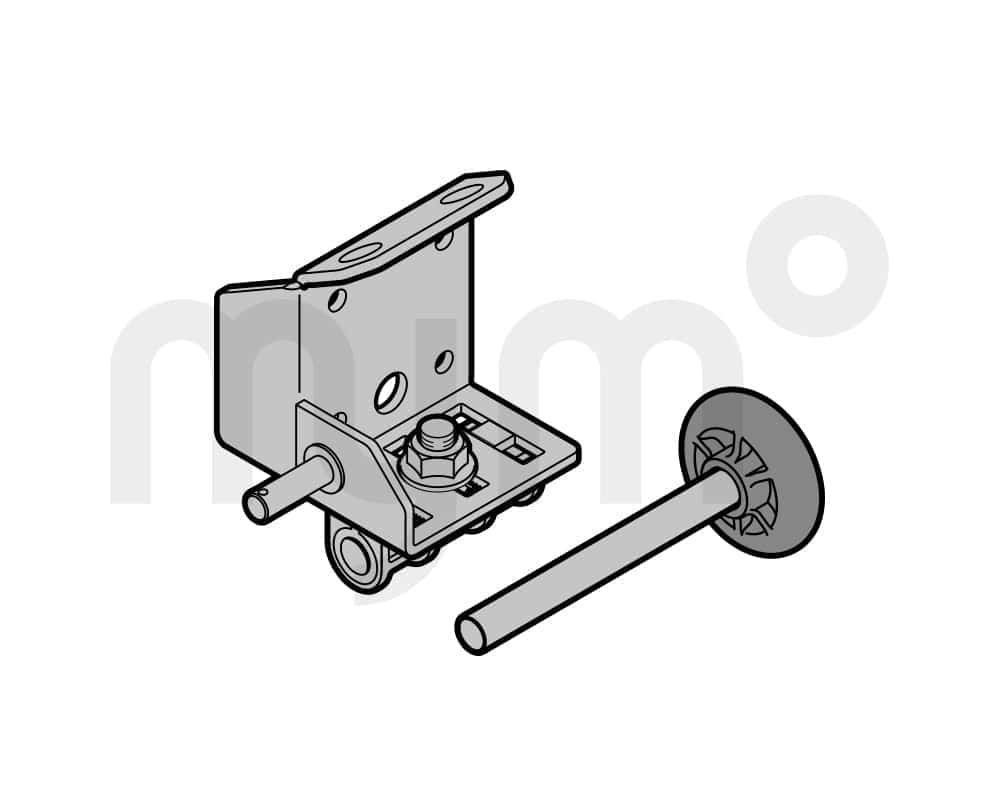 Pieza de fijación para Reno izquierda RZ conjunto de Hörmann 4019058