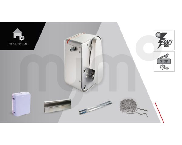 Kit motor Erreka IZAR electromecánico para puerta basculante de hasta 35m2. HERA Erreka.