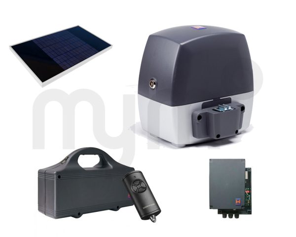 Kit Automatismos de Hörmann para puertas correderas LineaMatic Akku solar 4511334