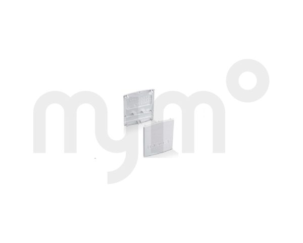 Set embellecedor lateral para Levolan 60/120 montaje a pared - Simil Inox 146342