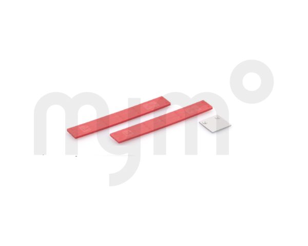 Set de embellecedor para perfil U con fijo Levolan 60/120 - Símil Inox 128361
